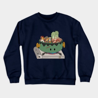 Hot Pot Frankenstein Crewneck Sweatshirt